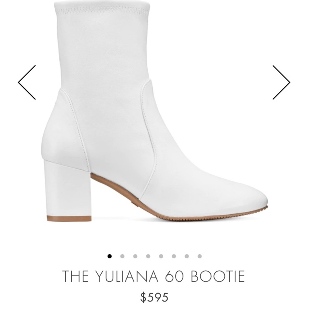 Stuart Weitzman Clinger Snow White booties